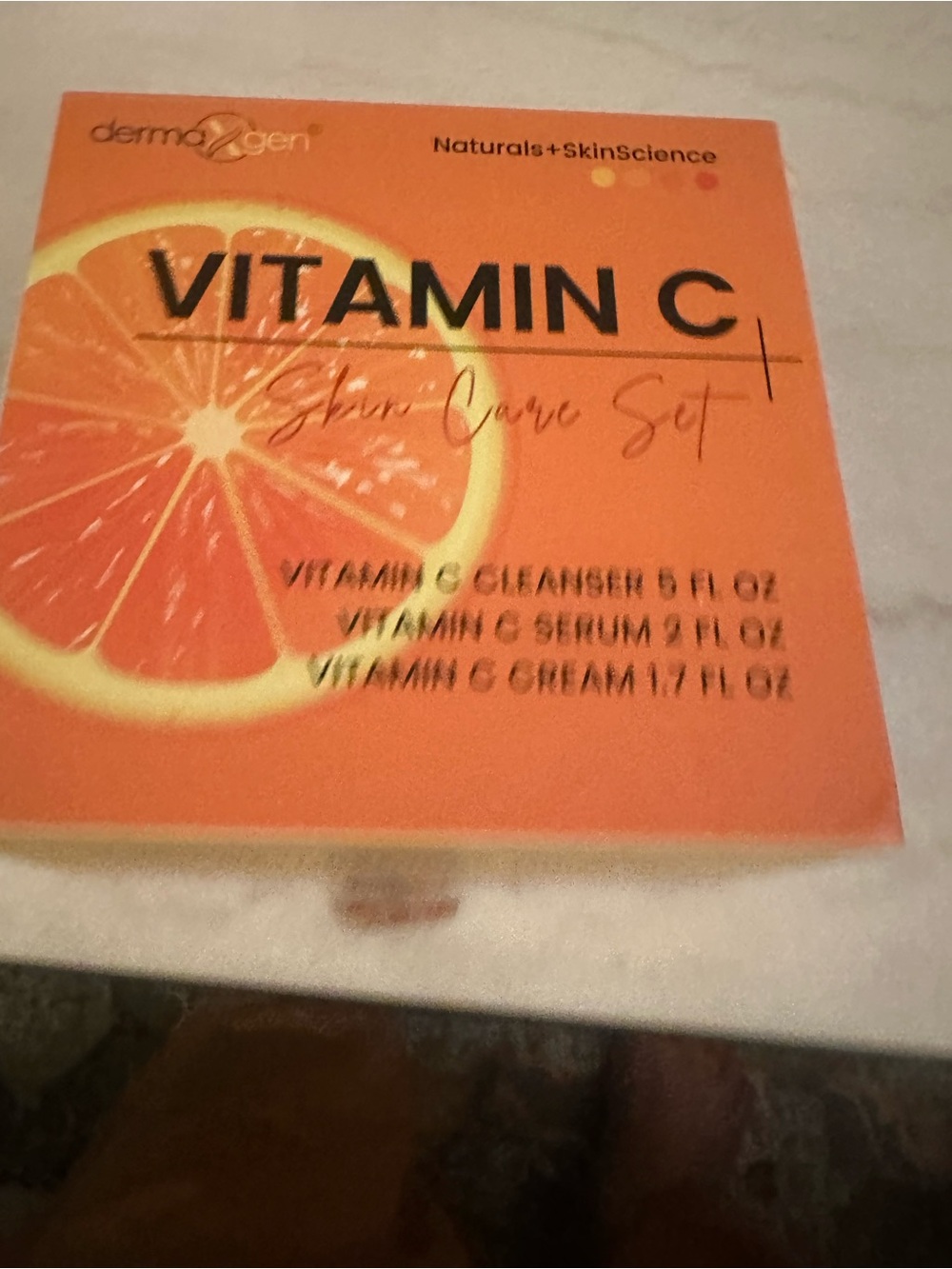 Vitamin C Skincare Set – Orange